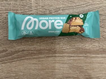 More Vegan Protein Bar Spekulatius Riegel
