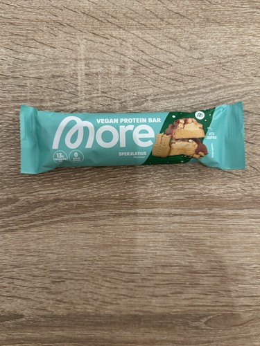 More Vegan Protein Bar Spekulatius Riegel
