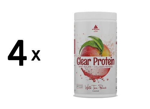 4 x Peak Clear Protein