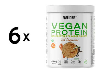 6 x Weider Vegan Protein