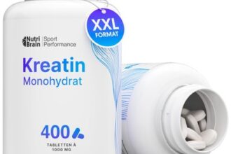 KreatinMonohydrat 3000 mg 400 Tabletten |