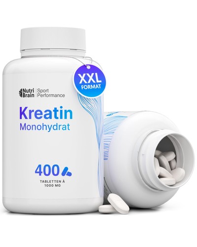 KreatinMonohydrat 3000 mg 400 Tabletten |
